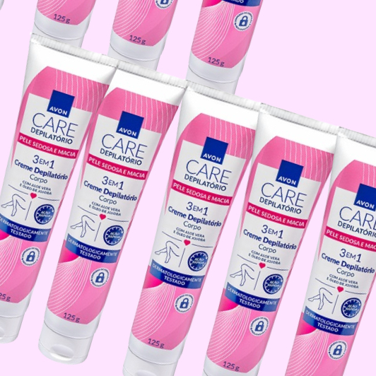 Creme Depilatório para Corpo Avon Care Com Aloe Vera em Oferta na Shopee