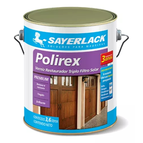 Verniz Polirex Mogno Brilhante 3,6