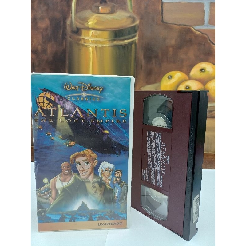 Fita VHS Filme Atlantis The lost empires( usado)