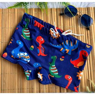 Sunga Boxer Infantil Proteçao UV Praia Piscina Natação Cueca Sunguinha Criança 1 a 10 anos em Oferta na Shopee