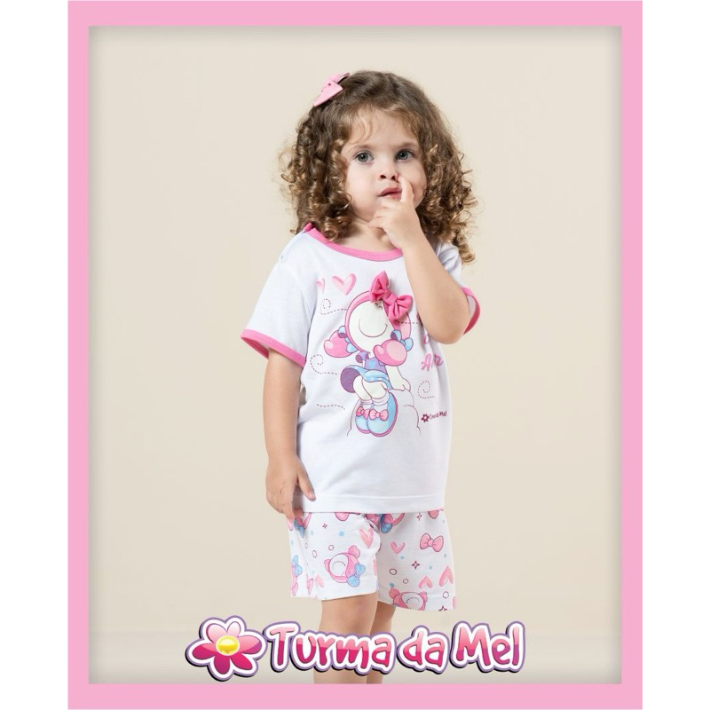 Short Doll manga Mel Laços Turma da Mel