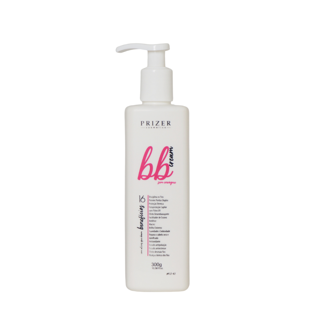 Leave-in Finalizador BB Cream 280g 16 Benefícios em apenas 1 produto Prizer