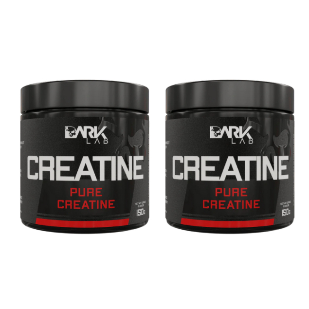 Kit 2x Creatina Monohidratada Pura 150g - Dark Lab em Oferta na Shopee