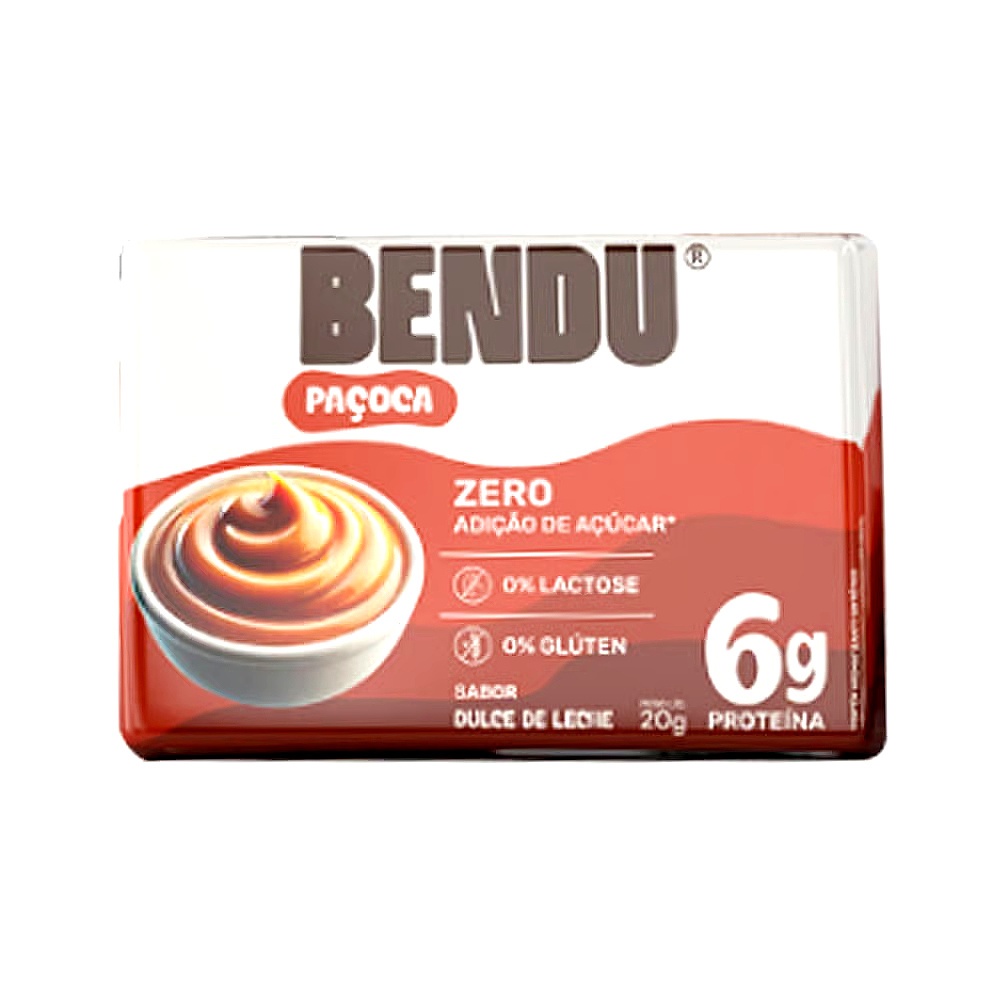 Paçoca Proteica de Amendoim Sem Açúcar Adicionado – Rico em Proteína, Fonte de Fibras e Baixo em Açúcares