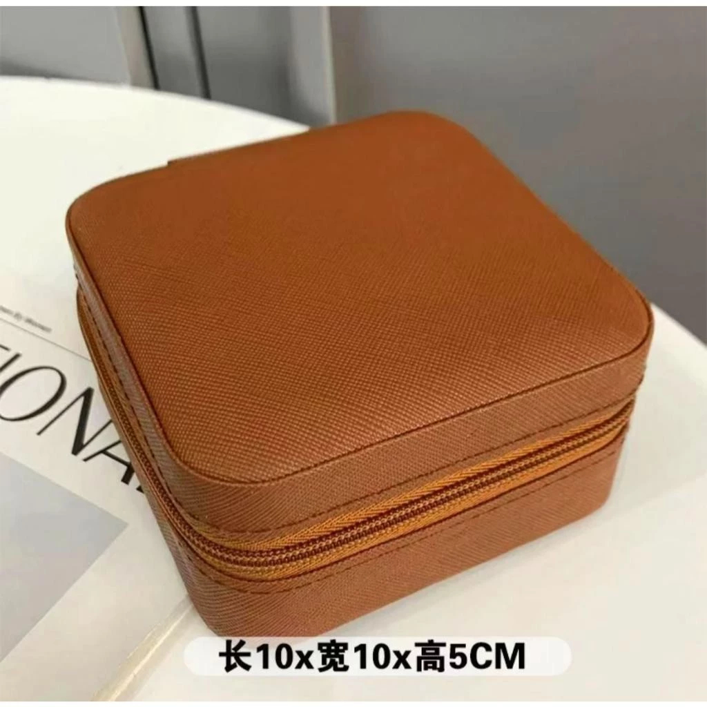 Kit 1/2/3/4 Porta Jóias Mini Organizador Portátil Viagem Armazenamento de Brinco Colar Caixinha em Oferta na Shopee