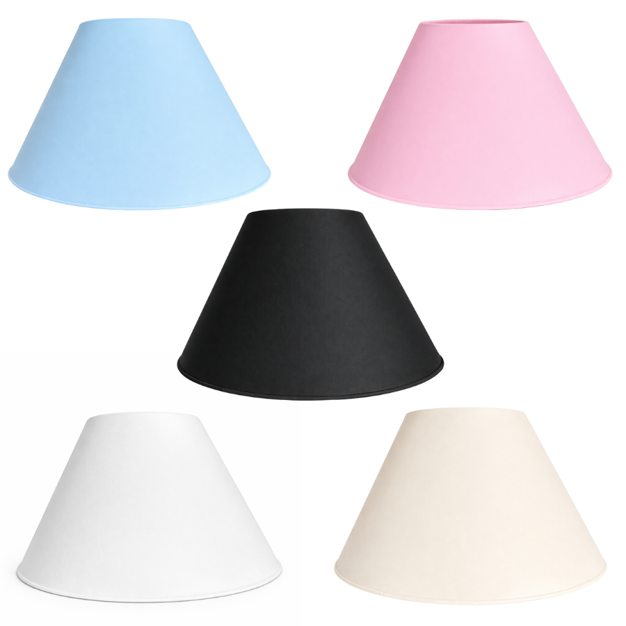 Cúpula de Abajur Grande Diversas Cores Decoração Sala Quarto