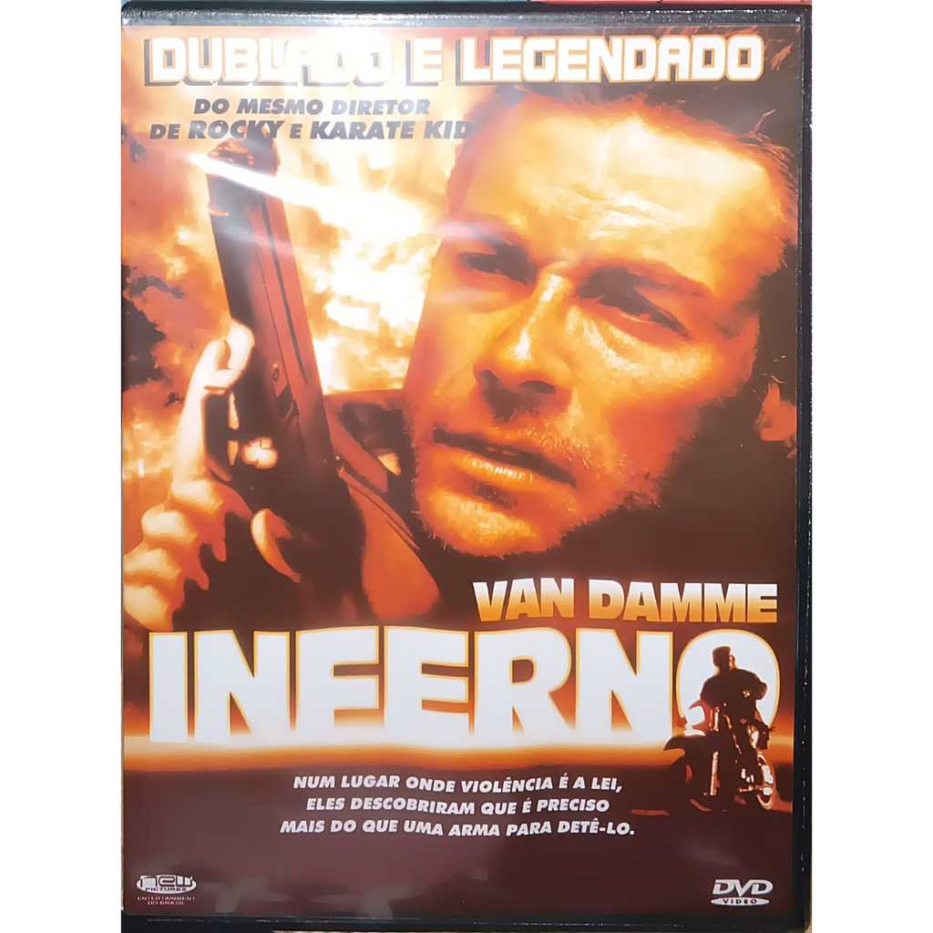 DVD - Van Damme - Inferno (Lacrado) Original