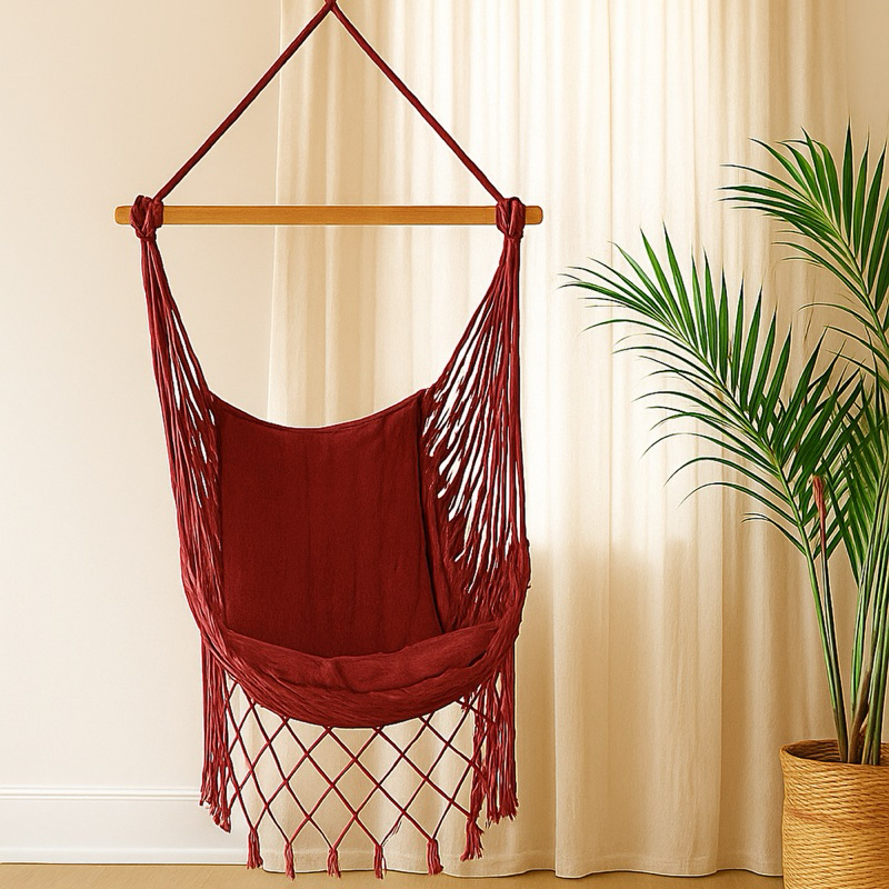 Rede Cadeira de teto suspensa descanso e balanco