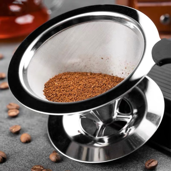 Filtro Coador Inox 103/101 Premium Reutilizável Café Mais Forte e Sustentável - D em Oferta na Shopee