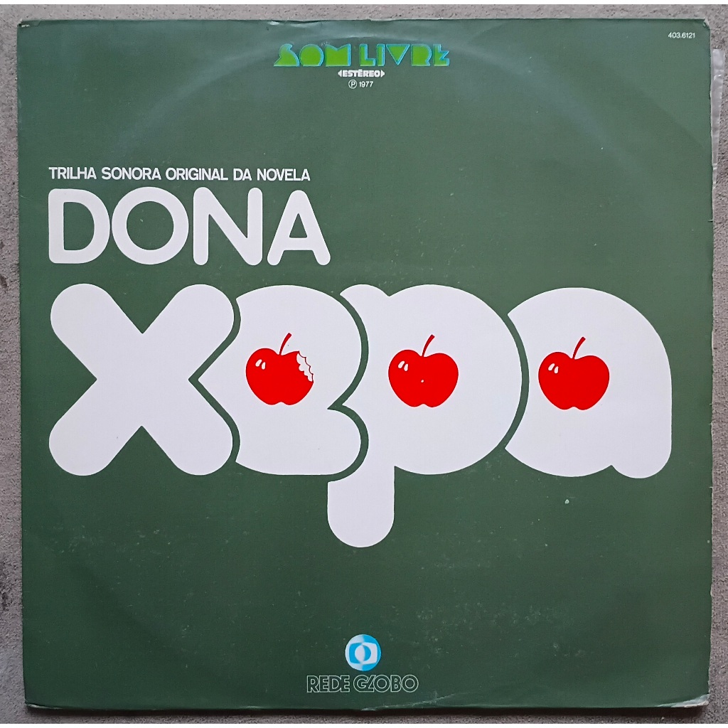 Lp novela Dona Xepa 1977 vinil Carlos Dafé Dom Beto MarciaTom Jobim