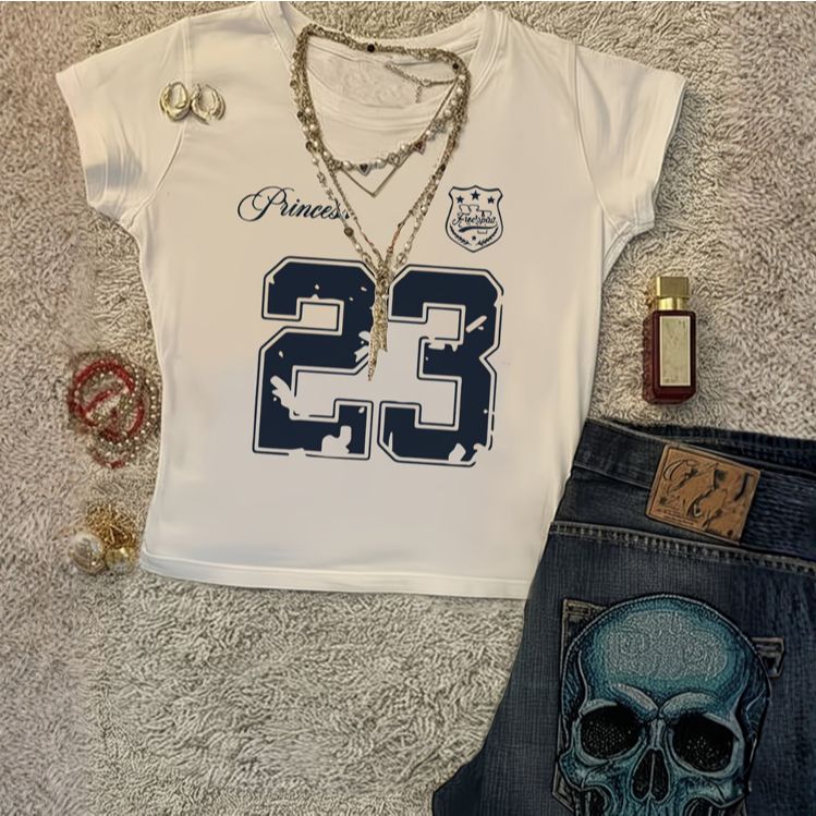 Camiseta Cropped Baby Tee Feminina Streetwear Grunge Aesthetic Y2K Gringa em Oferta na Shopee