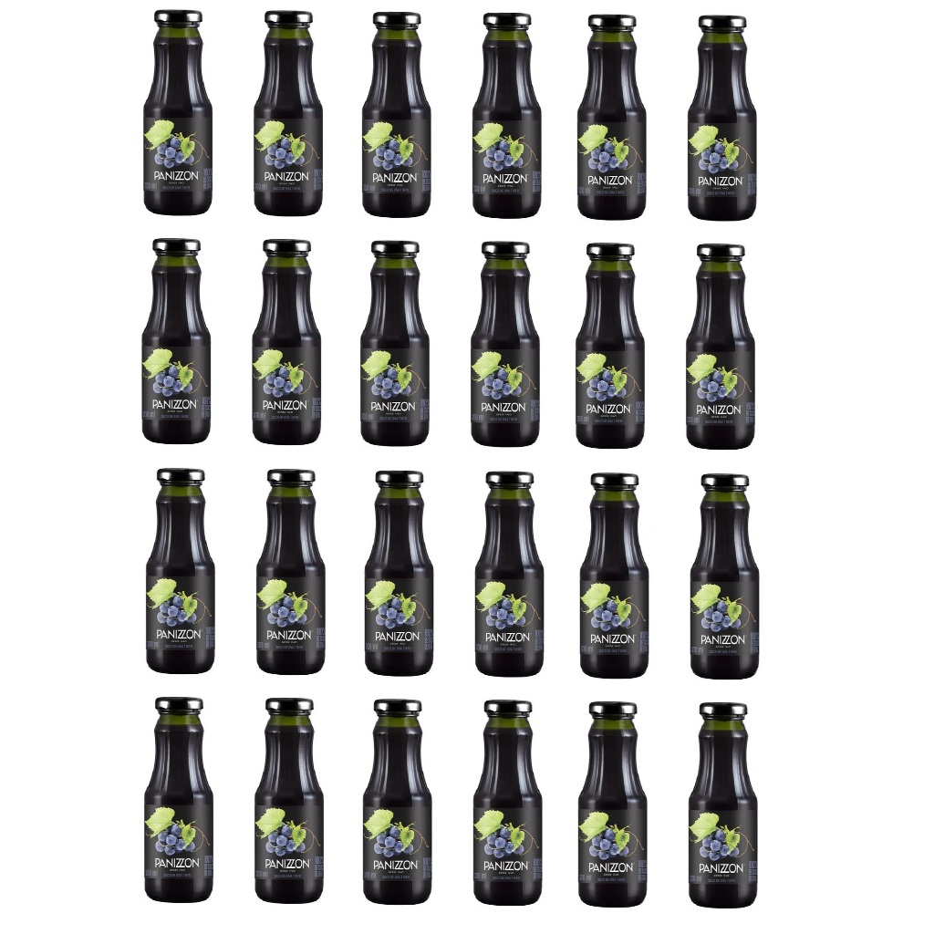 Kits Suco Uva Tinto Integral Panizzon Garrafa Vidro 300ml Para Brindes,casamentos e Cestas