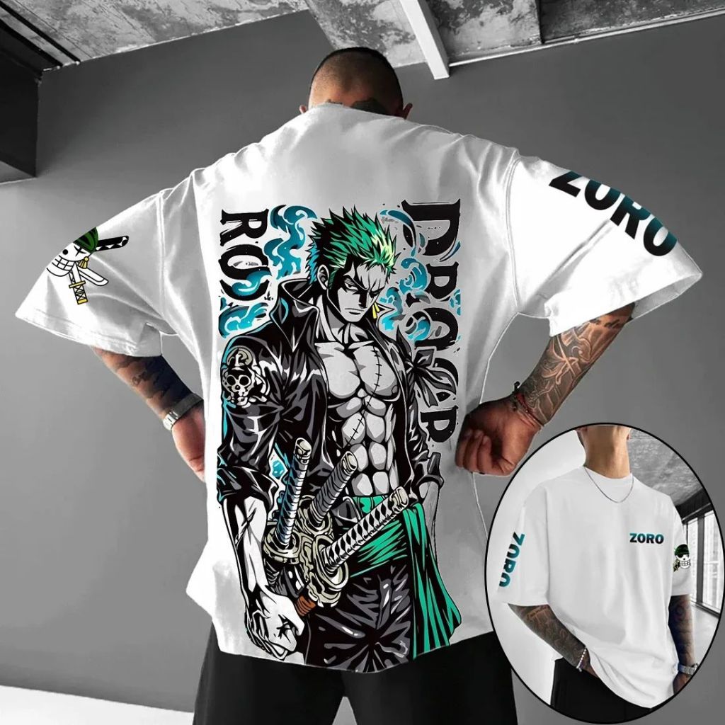 Camiseta Oversized Zohro Ronii Aftersoul Unissex Plus Size P ao G5 100% Algodão