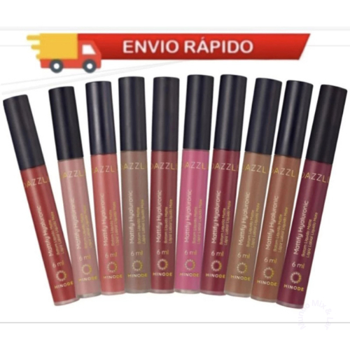 Batom Líquido Matte Hinode Mattify Dazzle 6ml Longa Duração Alta Pigmentação Acabamento Aveludado