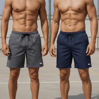 Kit 2 Shorts Tactel Elastano Masculina Bermuda Academia Praia Secagem Rápida em Oferta na Shopee