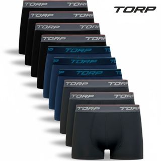 Kit 10 Cuecas Boxer Masculina Torp Microfibra Confortável Original em Oferta na Shopee