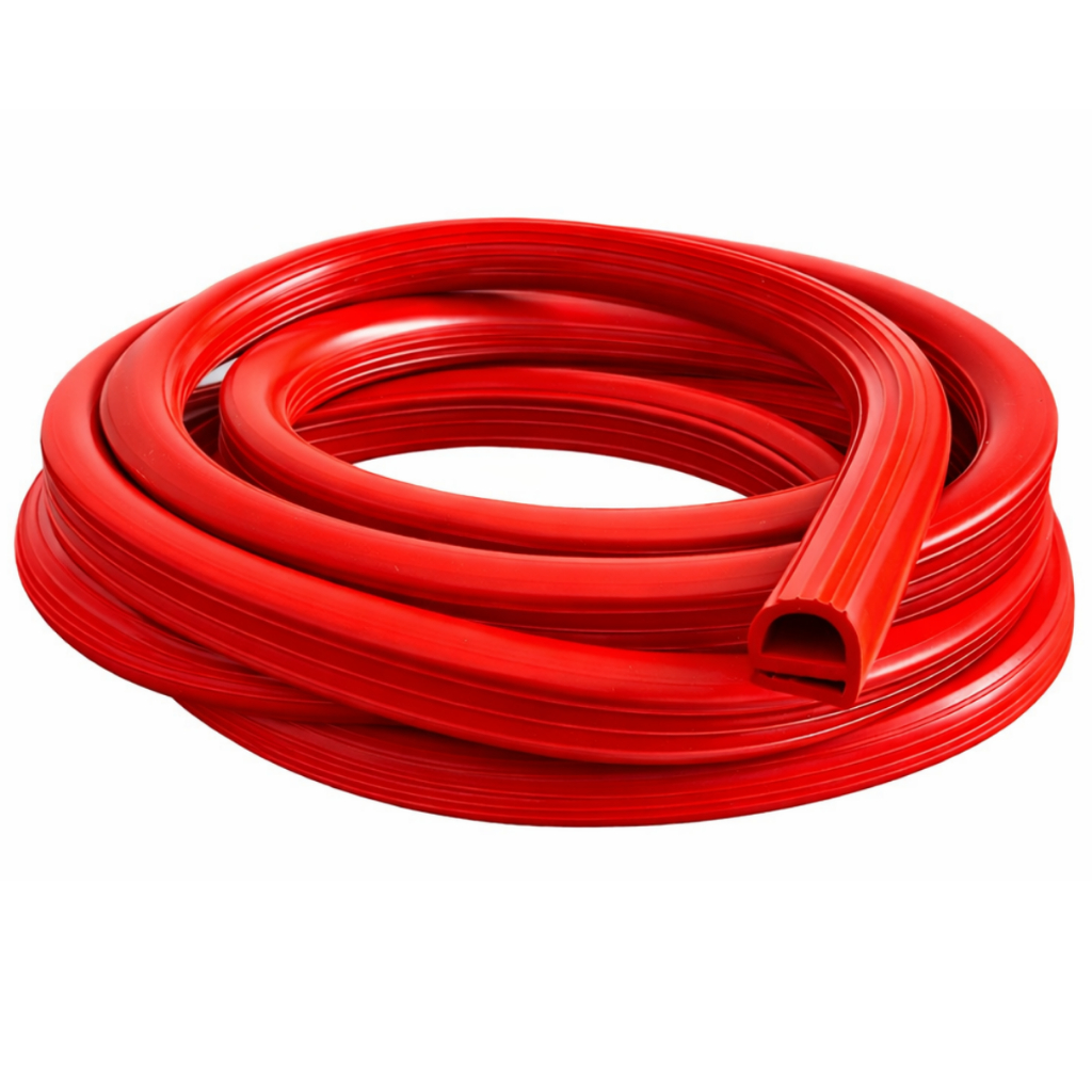 Borracha Perfil Silicone Tipo E Rebite Para Vedação Porta Do Forno Turbo Progás Tedesco 5 Metros