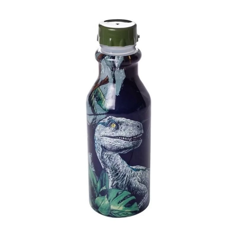 GARRAFA PORTÁTIL TÉRMICA DINO PERSONALIZADA COM TERMÔMETRO DIGITAL - 500ML