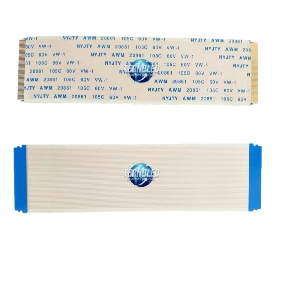 02 Cabo Flat  50 VIAS 10,5CM P/ Tv Led Philip 42pfl3508g/78