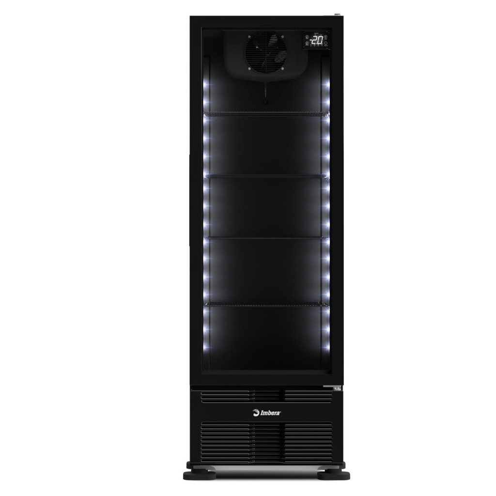 Cervejeira Imbera Porta de Vidro On/off Full Black Ccv290 393L em Oferta na Shopee