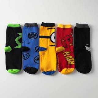 Kit 6 Pares Meia Infantil Masculina Personagens Algodão Confortável Macia 4 a 10 Anos em Oferta na Shopee