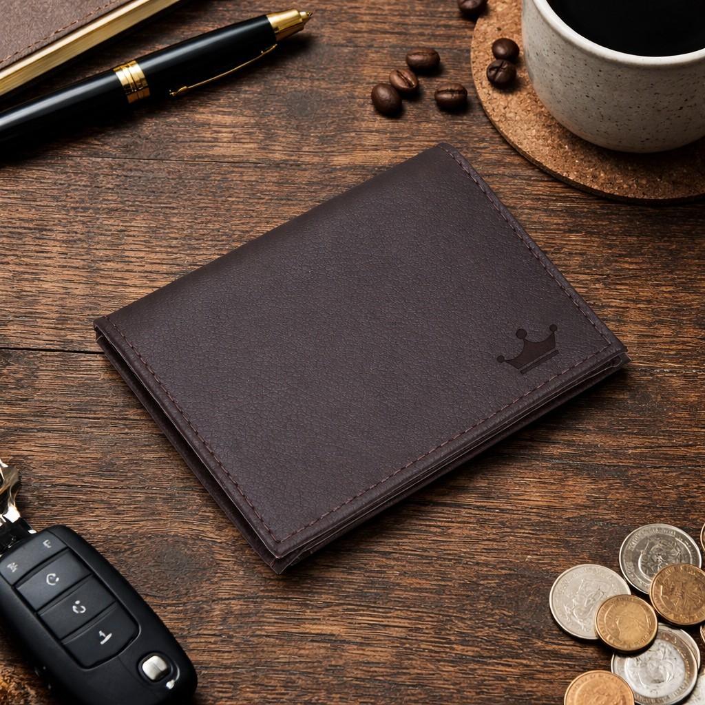 Flexen Carteira Couro Legítimo Porta Cartão Porta Pequena Prática Dia dos Pais em Oferta na Shopee