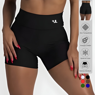 Short Fitness Corrida ZERO TRANSPARÊNCIA Feminino Suplex Premium Academia Treino Musculação Crossfit em Oferta na Shopee