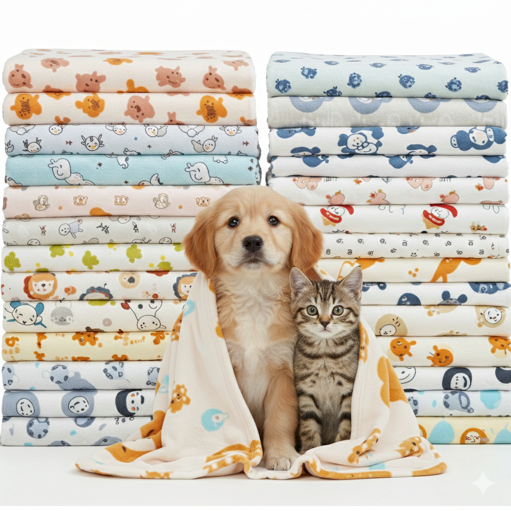 KIT 2 MANTA de Pet Cobertor Mantinha Soft estampada para o Frio em Oferta na Shopee