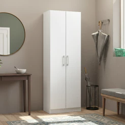 Armário Sapateira 2 Portas Branco Carraro