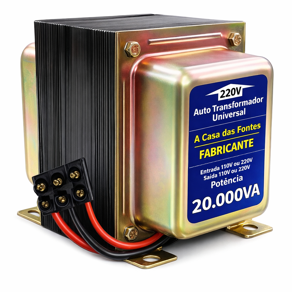 Auto Transformador 20.000 VA SINDAL 127v /220v ar condicionado de até 36.000BTUS