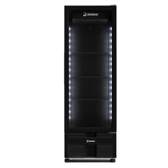 Refrigerador Imbera Inverter Porta De Vidro Full Black Vrs16 485l Bivolt