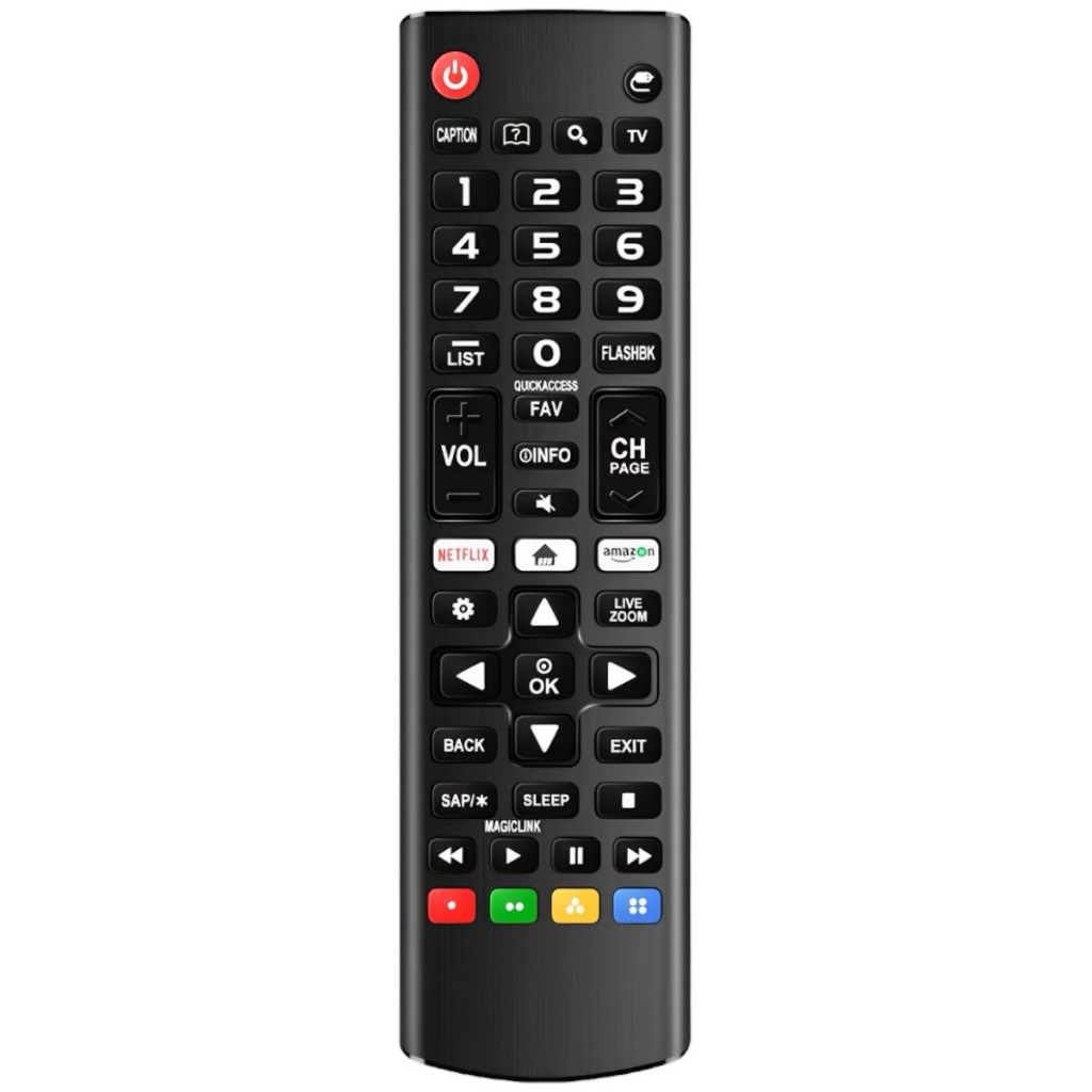 Controle Remoto Compatível com Tv LG Smart Lcd LED Hdtv UHD OLED 3d 4K Netflix
