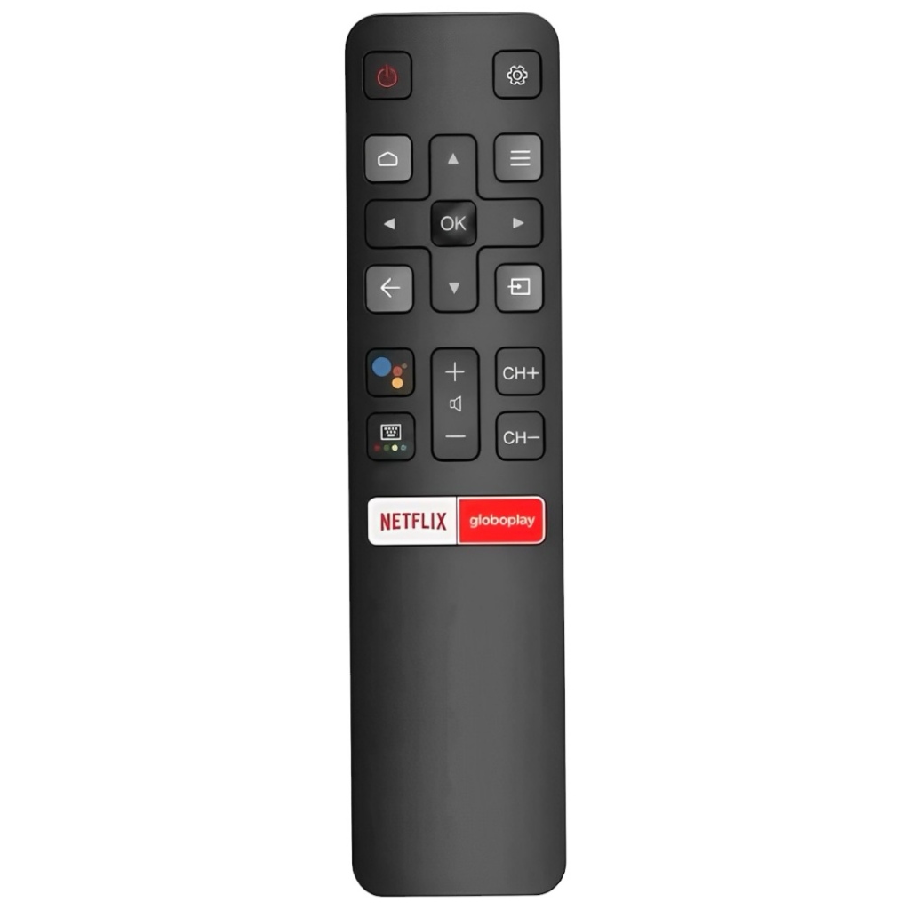 Controle Remoto Compatível Com Tv Tcl Smart Android Netflix Globoplay em Oferta na Shopee
