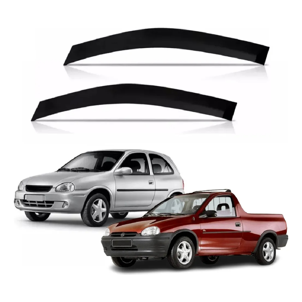 DEFLETOR CALHA CHUVA CORSA HATCH 94/01 E PICK-UP CORSA 94/03 2P - 40004A em Oferta na Shopee