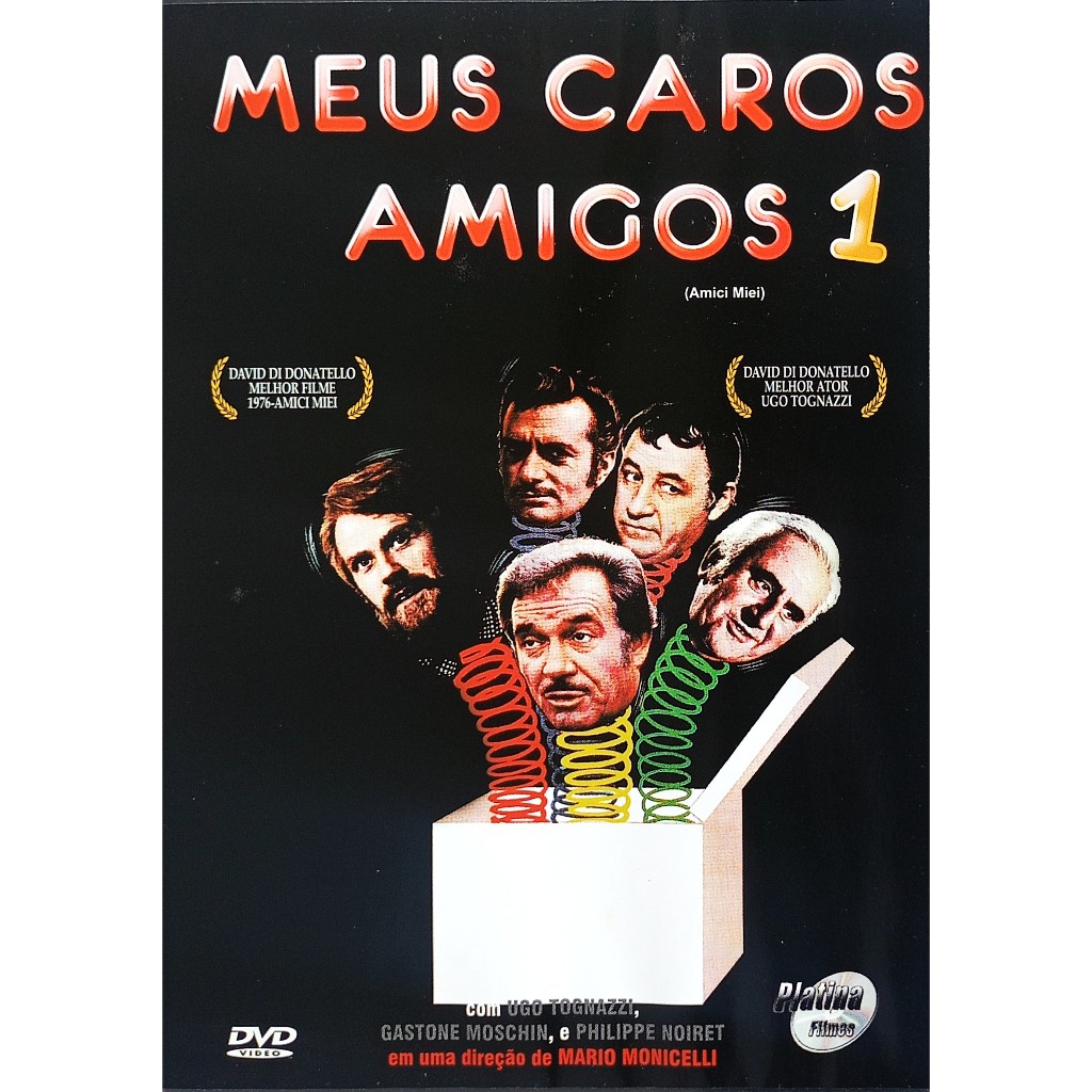 Dvd Meus Caros Amigos 1 - Ugo Tognazzi Dir: Mario Monicelli