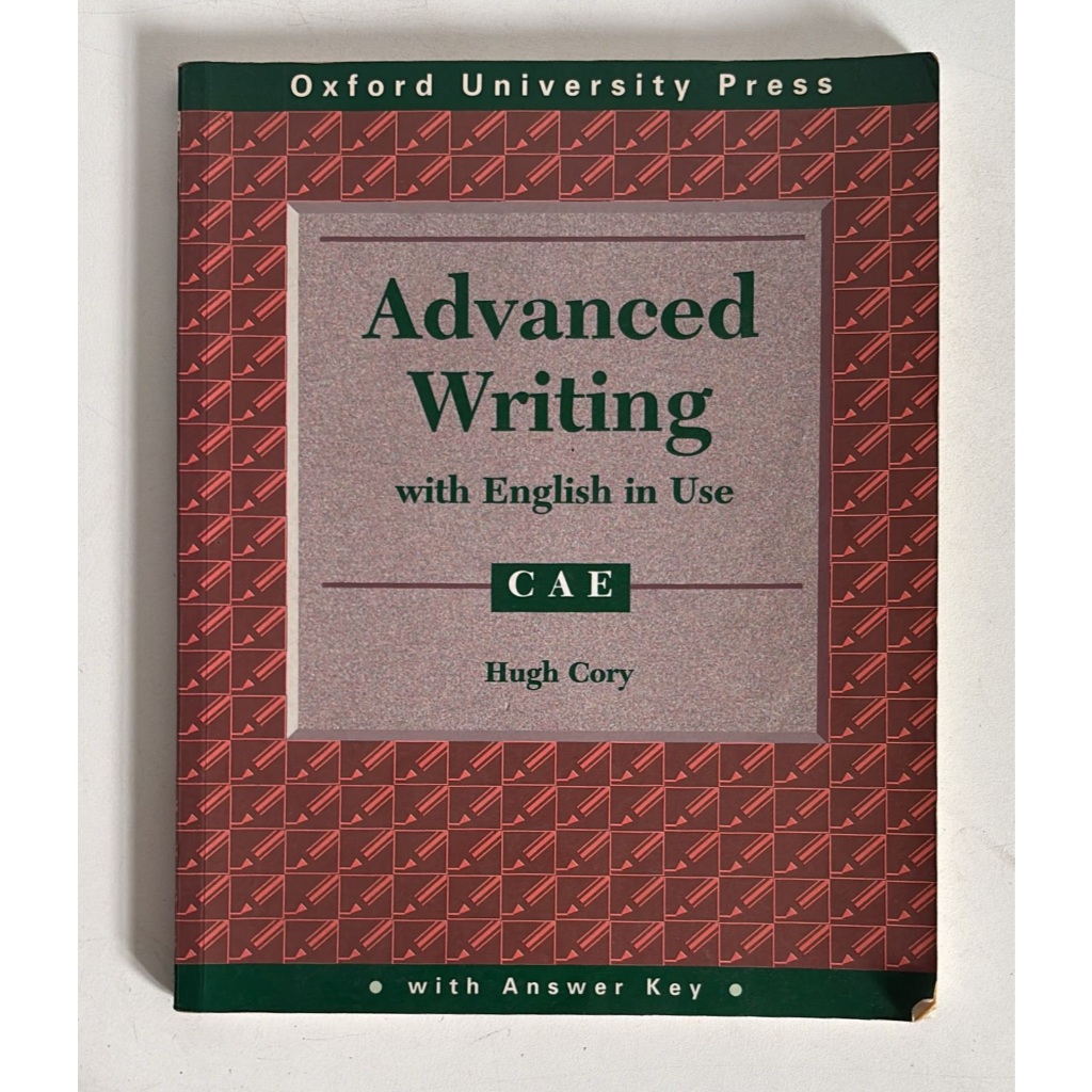 Advanced Writing With English in Use - Cae - Hugh Cory