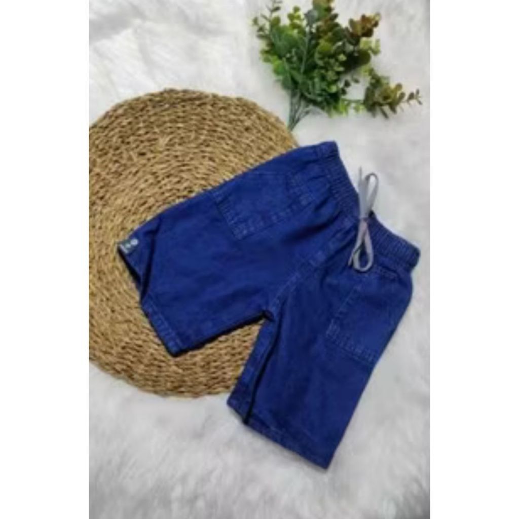 Bermuda Menino Jeans Molinho 01 a 03 anos P M G