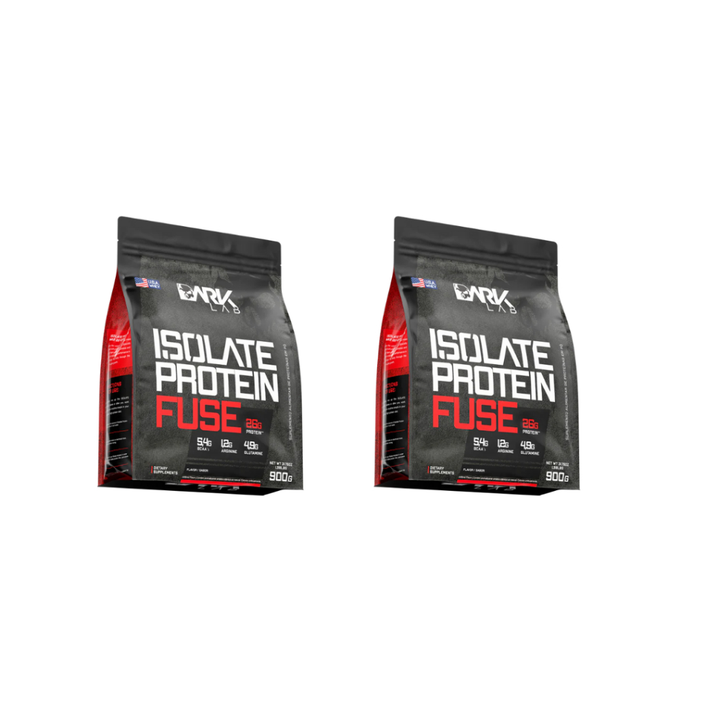 Kit 2x Whey Protein Fuse 900g Isolate Dark Lab