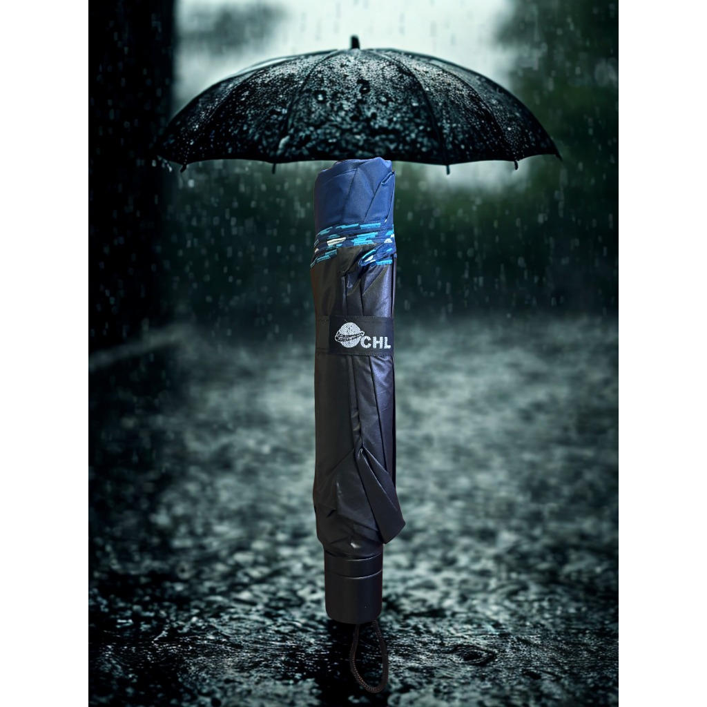 Guarda chuva / Sombrinha UV Dupla Face reforçado CHL Cabe na mochila e bolsa Área aberta 130CM