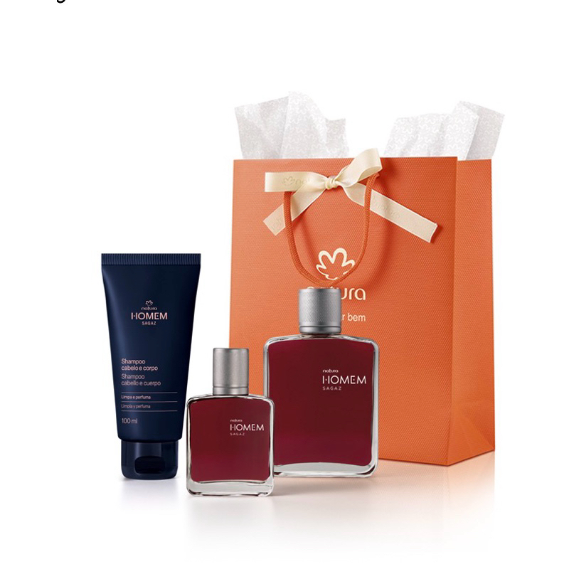 Presente Natura Homem Sagaz (3 produtos)