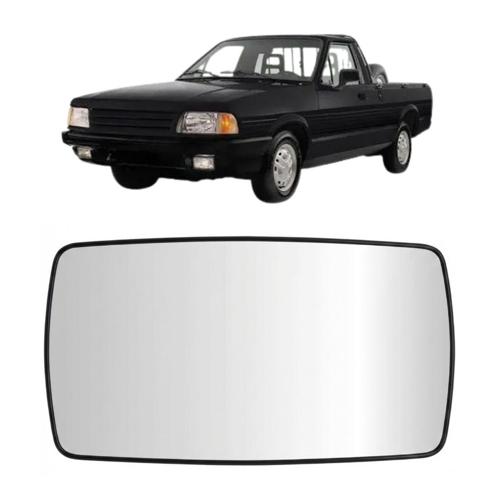 Lente Retrovisor Ford Pampa 1992 a 1997 S/ Base em Oferta na Shopee