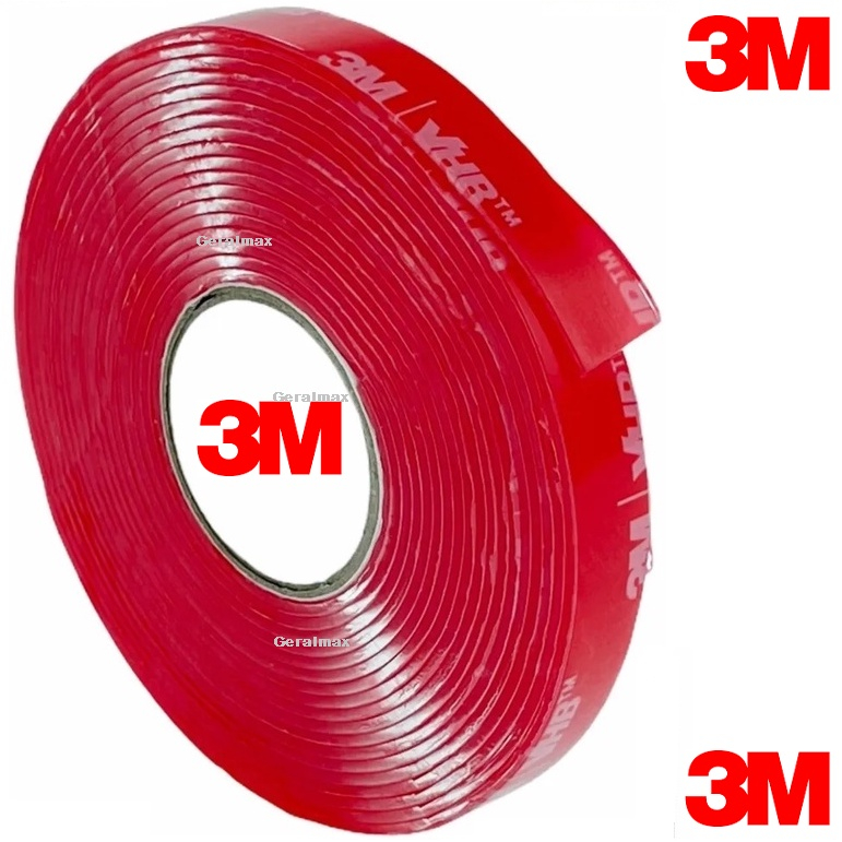 Fita Adesiva Dupla Face 3M 3 X 9,5mm De Cola Verde