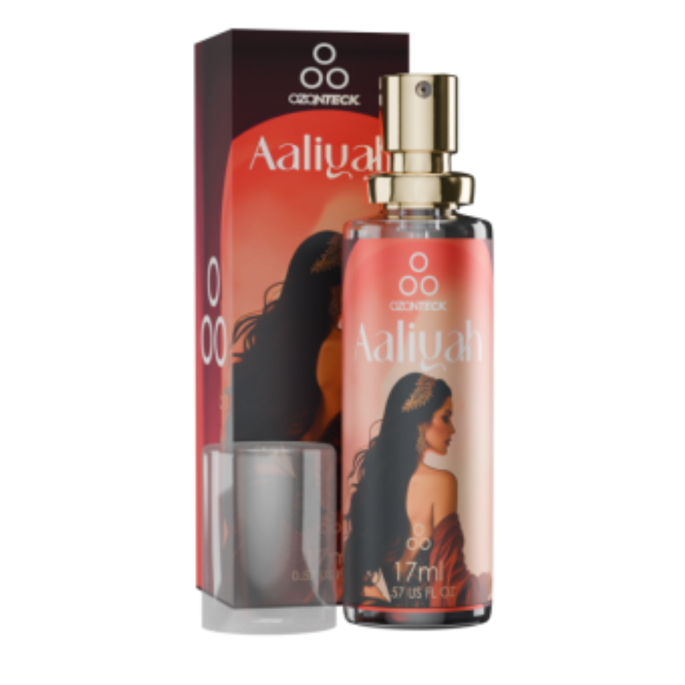 Perfume Ozonteck Árabe Aaliyah 17ml 33% Essência Importada Premium Amber Rouge