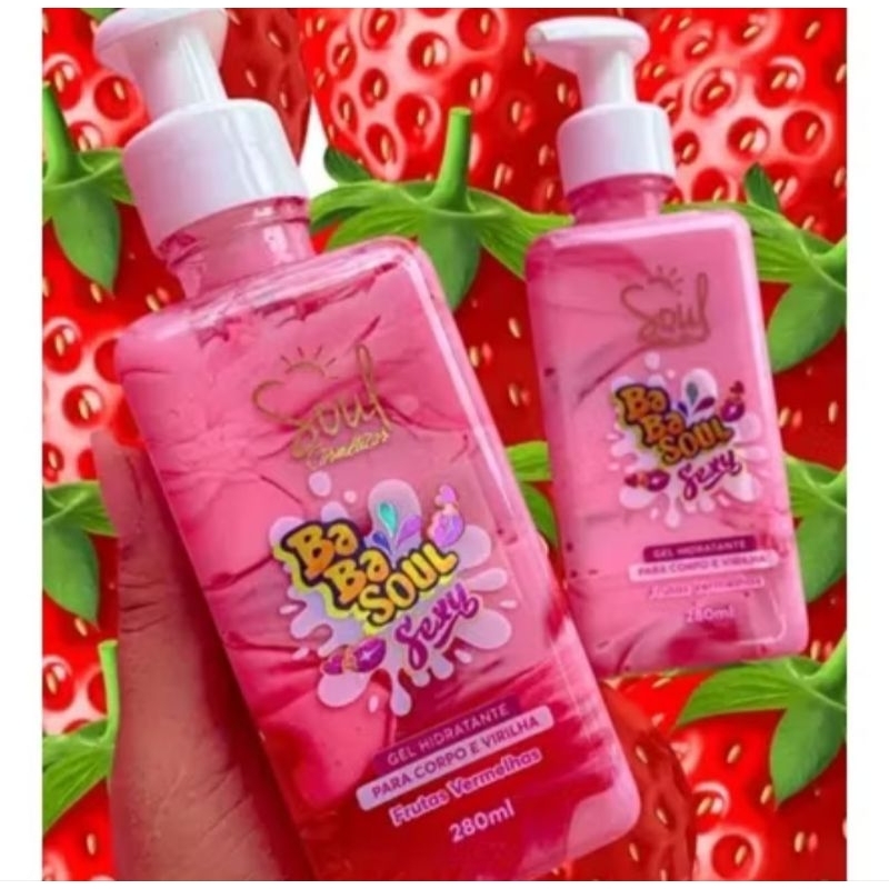 Hidratante Corporal Beijável Babasoul 280ml – Hidratação para Corpo Virilha e Áreas Sensíveis com Fragrâncias Doces em Oferta na Shopee