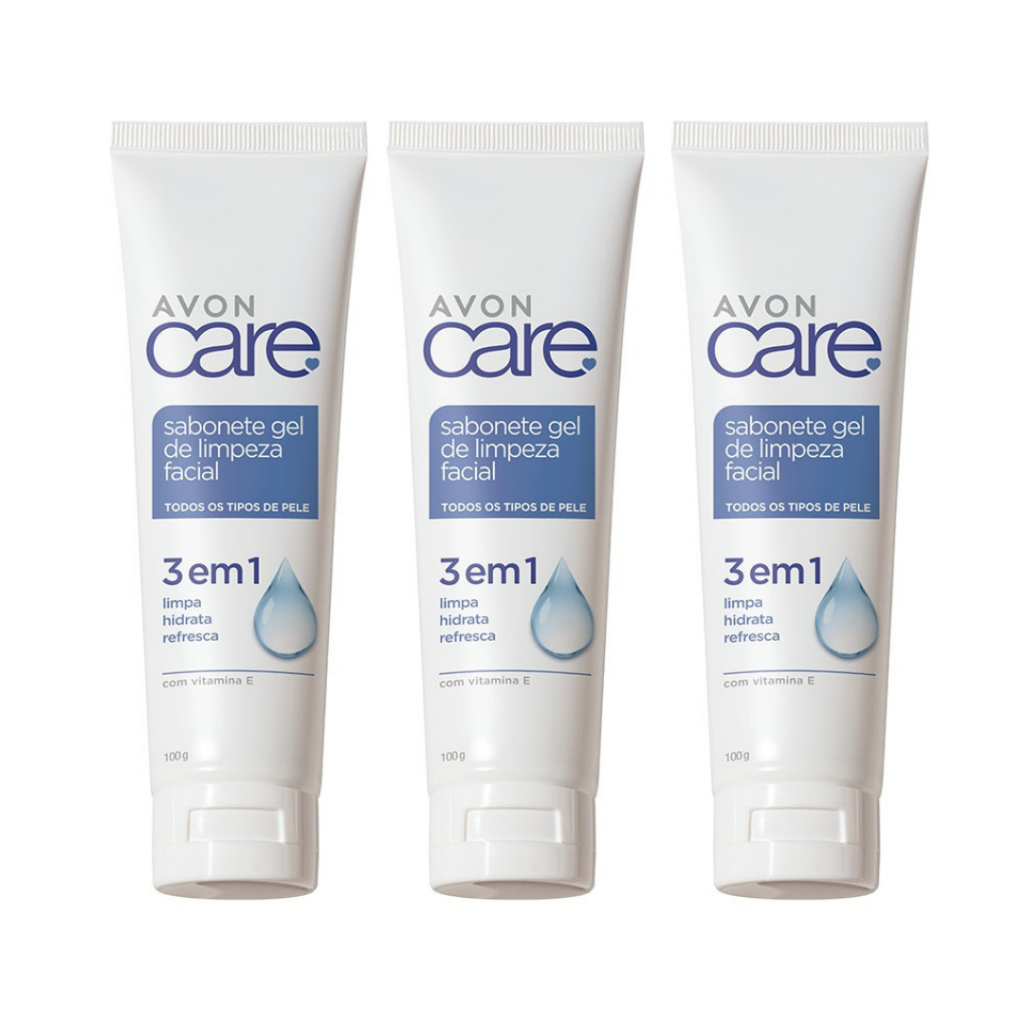 Sabonete em Gel De Limpeza Facial Avon Care 100g