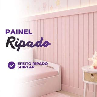 Kit Ripas de MDF Colorido 120x5cm Azul Rosa Verde Preto Painel Ripado Decorativo 45/36/18/9 Unidades em Oferta na Shopee