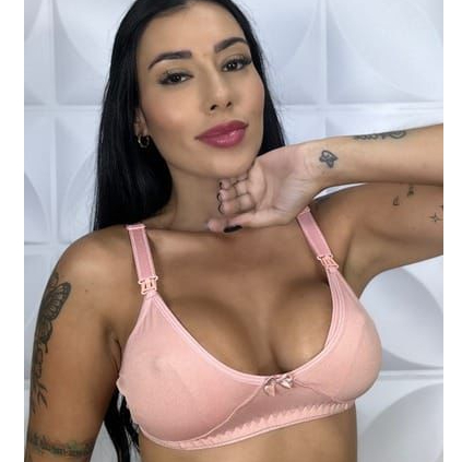 Sutiã de Amamentação Feminino - Respirável e Confortável, Fecho para Amamentação Lingerie Pós Parto Conforto em Oferta na Shopee