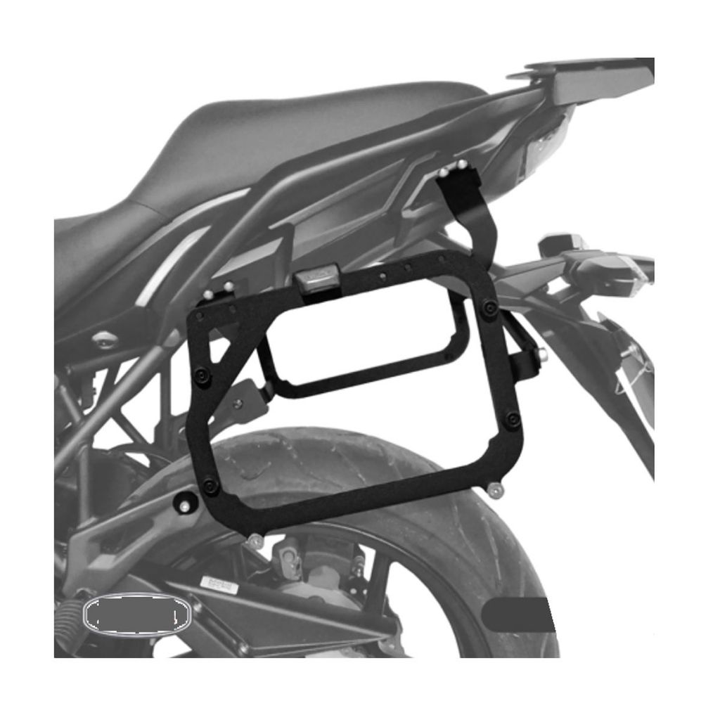 Suporte Scam para Bau Bauleto Lateral monokey Givi - Kawasaki Versys 650 2015 A 2024