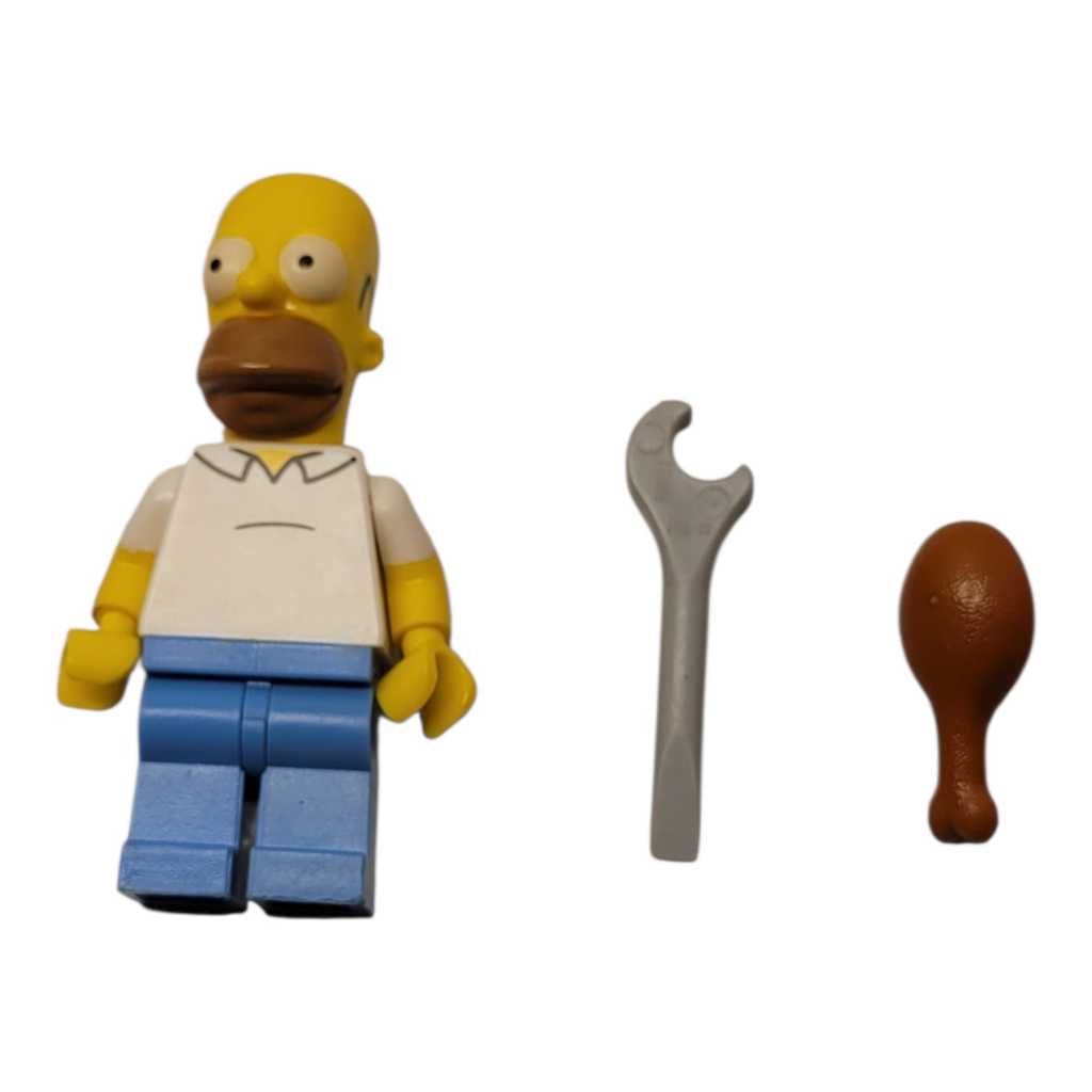 Mini Figure Boneco Lego Homer Os Simpsons Original Simpson 1 (Usado)