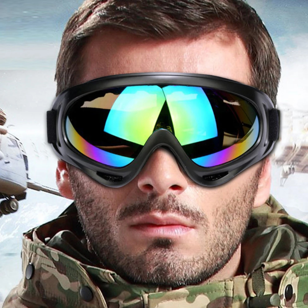 Óculos Jet Ski Snowboard Motocross Bike Neve Paintball Moto